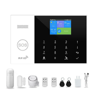 PGST PG-105 Tuya Smart GSM Wifi Alarm System for Home Wireless Security Alarm House Smart Life App Control Work with Ale