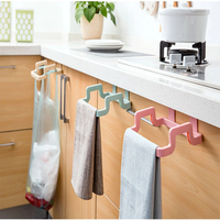 Plastic Garbage Bag Rack Portable Hanging Trash Rubbish Bag Storage RackRack Storage Kitchen Garbage Rubbish Bag Can H