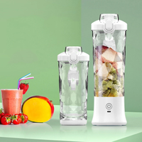 Portable Blender Electric Juicer 600ML Fruit Mixers 4000mAh USB Rechargeable Smoothie Mini Blender Multifunction Juice M