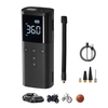 Portable Car Air Pump 5 Modes 60W Tire Inflator Power Bamk For Car Motorcycle Bicycle Ball with LED Light Digital Displa