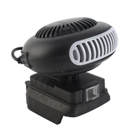 Portable Car Electric Heater Dual USB Port 2 Gear Cold and Warm Wind Defrost Demist