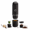 Portable Coffee Maker,  19 Bar Wireless Espresso Machine,  NS Pods and Ground Coffee Compatible for Travel / Camping / Off
