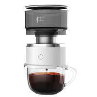 Portable Electric Outdoor Drip Coffee Maker for Home Office,  Espresso Coffee Machine Mini Coffee Maker with Tritan Water