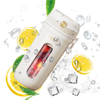Portable Juicer Blender 350ml With 10 Blades Electric Fruit Juicer USB Charging Lemon Orange Fruit Juicing Cup Smoothie