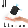 Portable Mini USB Inflator Pump for Air Mattress with LED Light Built-in Lithium Battery Vacuuming and Illuminating Outd
