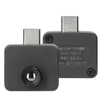 Portable Mobile Phone Thermal Imager -20℃ to 1000℃ Small Thermal Imaging Camera Support Maximum Minimum Center Temperatu