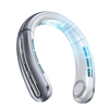 Portable Neck Fan USB Rechargeable 100 Speed Brushless Motor Hands-Free Cooling Ergonomic Design for Outdoor Activities