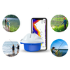 Portable Sonar Fish Finder 23 Types Language Sonar Sensor Echo Sounder Mobile Phone Wireless Sonar Terrain Detector HD S