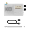 Portable TEF6686 Mini Rechargeable Full Band Radio FM/LW/MW/SW Radio Receiver with 1.8 Inch Screen