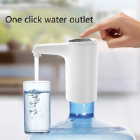 Portable Water Dispenser Mini Barreled Water Electric Pump USB Charge Wireless Automatic Water Bottle Pump Home Drink Di