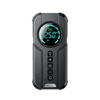 Portable Wireless Air Pump 15000mAh 150PSI Fast Inflation Charging LED Lighting HD Display for Car SUVs Motocycle Bike B