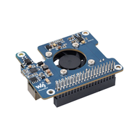 Power Over Ethernet HAT For Raspberry Pi 5 / CM 5 POE High Power Onboard Cooling Fan With Metal Heatsink Supports 802.3a