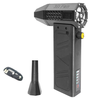 Powerful Air Blower High Speed Duct Fan 140000 RPM Brushless Motor 62m/s Wind Speed 4000mAh Battery TYPE-C Fast Charging