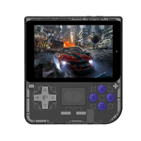 Powkiddy V10 128G 3.5inch IPS Screen Games Handheld Gaming Console Built-in 10000 Games 480*320 Quad Core Open Source Sy