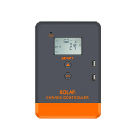 PowMr MPPT Solar Charger Controller 40A 30A 20A 12V 24V Solar Panel Regulator LCD Display Various Load Control Modes