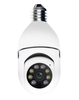 PR001 4MP IP Wifi Camera Motion Detection Mobile Tracking E27 Lamp Bulb Camera Alarm App Push Support Alexa Google Home