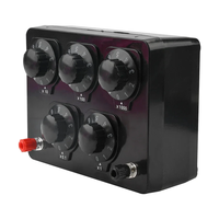 Precision Resistance Box Adjustable Decade Resistor 0-9999Ω 0-9999.9Ω High Accuracy Level 1 Electrical Teaching Experime