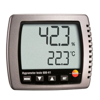 Precision Sensor Hygrometer For Testo 608-H1 H2 LCD Display Temperature Humidity Monitor for Industrial and Home Environ