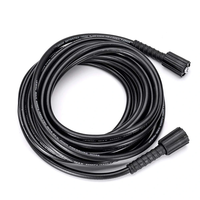 Pressure Washer Hose 50 FT 1/4 Kink Free M22-14mm Brass Thread Replacement For Most Brand Pressure Washers,  3200 PSI