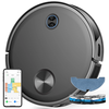 Proscenic V10 Robot Vacuum Cleaner 3 In 1 Vacuuming Sweeping and Mopping 3000pa Mopping LDS Navigation 2600mAh 120Mins R