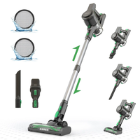 Proscenic Vactidy V9 25KPa 250W Cordless Vacuum Cleaner Rechargeable Stick Vacuum with Battery Powerful Lightweight Vacu