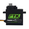 PTK 7462W MG 25T Aluminum Gear 180° 9g Digital Waterproof RC Servo for Robot Fixed Wing Car and Aircraft Model