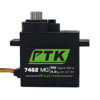 PTK 7462W MG 25T Aluminum Gear 180° 9g Digital Waterproof RC Servo for Robot Fixed Wing Car and Aircraft Model
