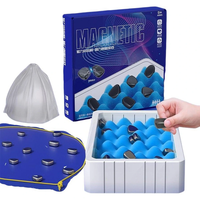 Puzzle Game Magnetic Effect Chess Interactive Magnet Board Game Gift Ideas