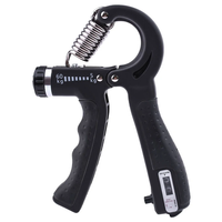 R-type Adjustable Hand Gripper Spring Mechanical Counting Finger Gripper Muscle Trainer Rehabilitation Training Fitness