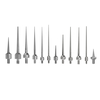R0.15/R0.2/R0.3/R0.4 Thread Tip Needles, pointed end contact points for Dial Inidcators, Indicator probes
