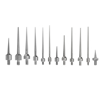 R0.15/R0.2/R0.3/R0.4 Thread Tip Needles, pointed end contact points for Dial Inidcators, Indicator probes