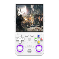 R36 Ultra 64GB 4-inch IPS Screen Handheld Game Console Built in 15000+Games RK3326 Chip Dual 3D RGB Joysticks Retro Gami