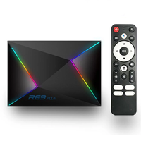 R69 PLUS 2+16G 8K Android 14.0 TV Box Allwinner H728 Octa-core Support WiFi6 bluetooth5.0 Media Player 3D HDR10 Set Top