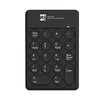R8 1817 Mini Wireless Numeric Keypad 18-Keys Ergonomics Numpad 2.4G Wireless Keyboard Plug and Play for Offices Computer