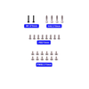 Radiomaster T8L Radio Transmitter Replacement Part Screw Pack