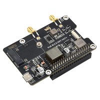 Raspberry Pi 5 PCIe to M.2 E Key Adapter Board with PoE Support 25W 5V 12V Output WiFi 7 6 AX210 AX200 BE200 Bluetooth U