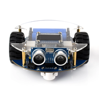 Raspberry Pico2Go Mobile Robot Based On RP2350-Plus Self Driving Remote Control with Control Board DIY Smart Car Kit