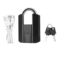 RAYKUBE J916 Smart Bluetooth Fingerprint Padlock APP TT Electronic Lock IP67 Waterproof for Home Office Luggage and Outd