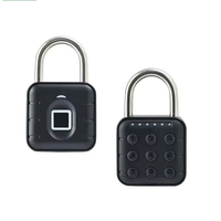 RAYKUBE SY12/SY13 Tuya Smart Padlock IP67 Waterproof Bluetooth Fingerprint Password Lock for Luggage Cabinet Backpack Of
