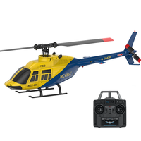 RC ERA A60 Mini Bell-206 2.4G 4CH 6-Axis Gyro 1:42 Scale Optical Flow Localization Altitude Hold Flybarless RC Helicopte