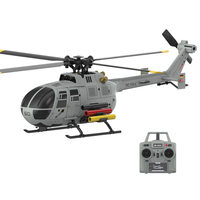 RC ERA C186S BO-105 2.4G 4CH 6-Axis Gyro 1:48 Scale Optical Flow Localization Altitude Hold Brushless Motor Flybarless R