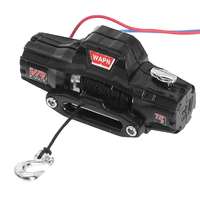 RC Metal Automatic Simulation Winch for 1/18 1/24 Rock Crawler Car TRX4M FMS Off-Road Climbing Truck Vehicles Models Spa