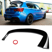 Rear Roof Wing P Style Body Kit For BMW 1 Series F20 F21 2012-2019 Roof Spoiler Gloss Black Fiber Rear Wing