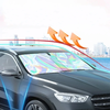 RedrRover 3 Layer Laser Sun Protection Shade Sunshade Privacy Curtain Car Front Windshield Heat Insulation Block UV Ray