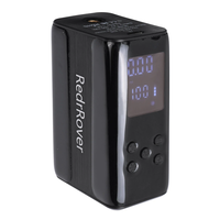 RedrRover Mini-P02 Electric Air Pump 100PSI Cordless Inflation with LED Display for Motorbike Road Bicycle Mountain Moto
