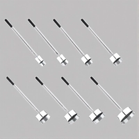 Reliable Adjustable Steel Mulch Hole Punch Tool for Gardening Easy Grip Handle