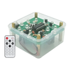 Remote Control Night Light DIY Kit Adjustable Brightness 18 LEDs with USB Power and Infrared Remote for Soldering Practi