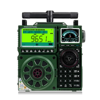 Retekes TR113 Portable Radio Flagship Fever Receiver Full Band Ham Radio Receiver Amateur Shortwave Antenna Radio VHF UH