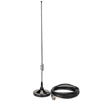RETEVIS MR100 Dual Band Car Antenna 144/430MHz VHF UHF with SL16/PL259 Mobile Magnet Mount for RT98/RT95 Radio