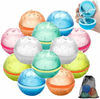 Reusable Magnetic Refillable Water Balls Summer Outdoor Water Toy for Kids and Adults Self Sealing Quick Filling Water B